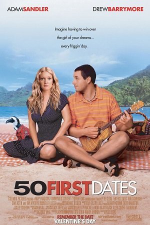 Download 50 First Dates (2004) Dual Audio {Hindi-English} 480p [400MB] | 720p [1GB] | 1080p [2.2GB]